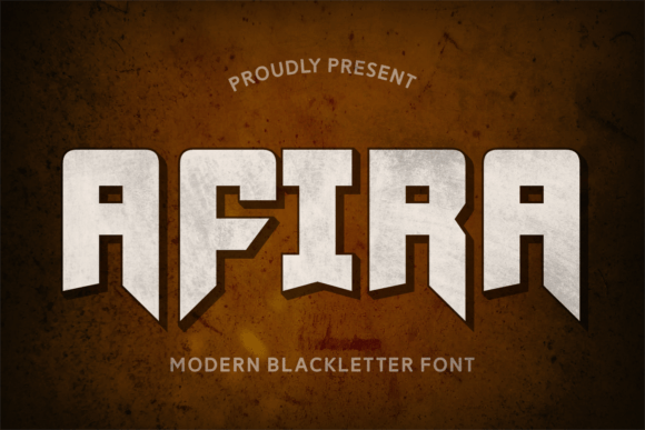 Afira: Bold Blackletter for Branding