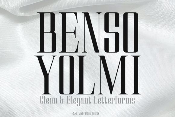 Benso Yolmi: A Modern Serif for Timeless Design