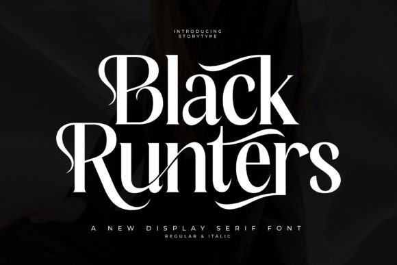 Black Runters: A Serif Font for Elegance