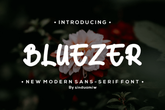 Bluezer: A Modern Sans Serif for Creative Projects