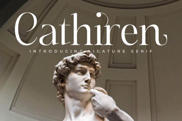 Cathiren: A Font for Timeless Branding