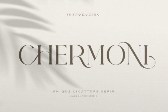 Chermoni: A Serif Font for Elegant Branding