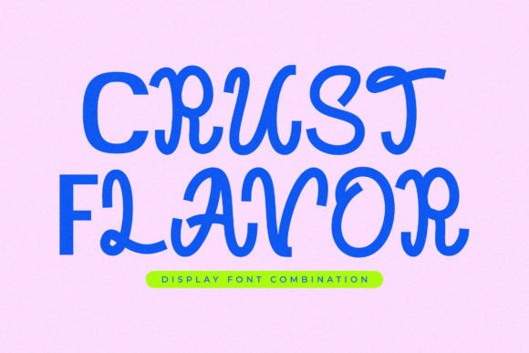 Crust Flavor: A Serif Font for Elegant Design