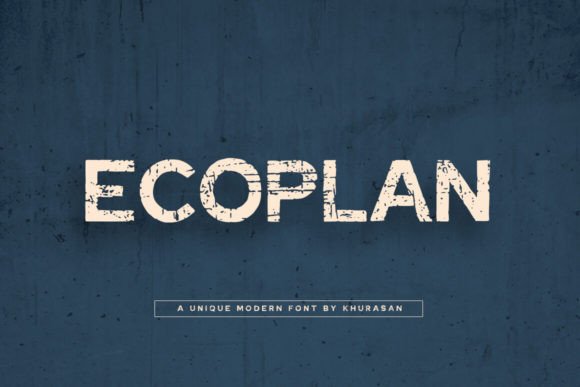 Ecoplan Font: Modern Sans Serif for Editorial Design