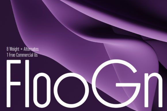 Floogn: A Modern Sans Serif for Creative Makers