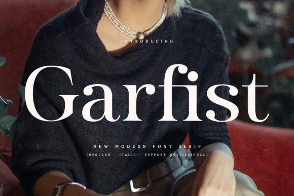 Garfist: A Font for Elegant Branding