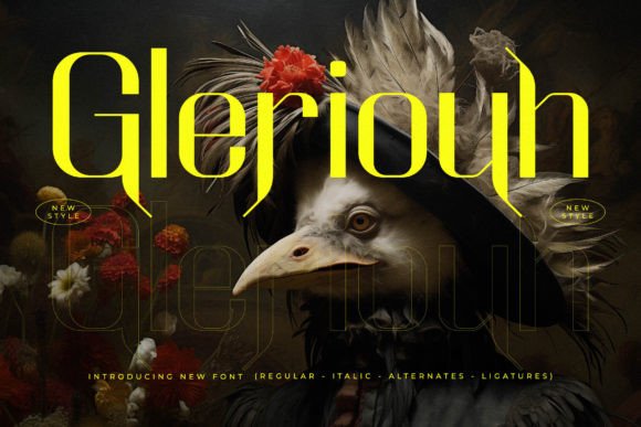 Gleriouh: A Serif Font for Elegant Web Design