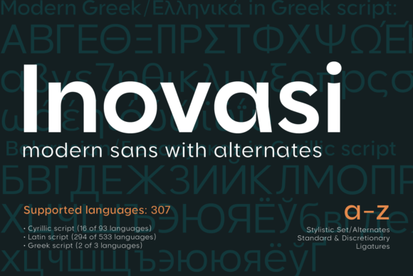 Inovasi Sans: A Font for Clear Campaigns