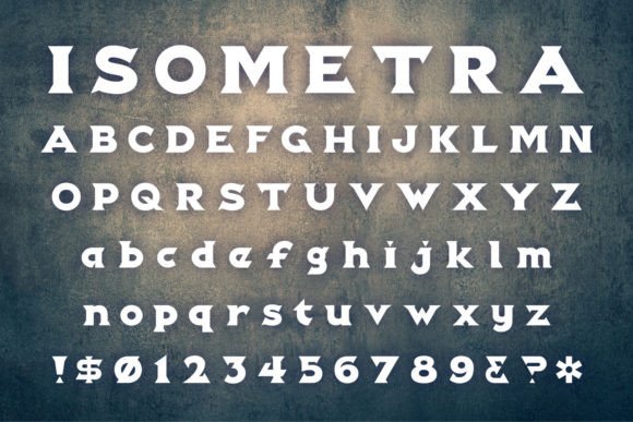 Isometra: A Bold Font for Web Design