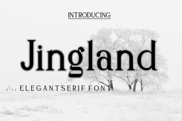 Jingland: A Modern Serif Font for Business
