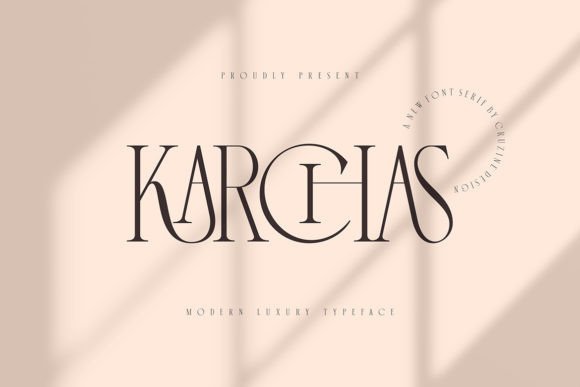 Karchas: A Stylish Serif for Web Design