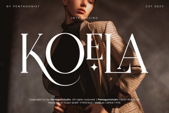 Koela: A Modern Serif Font for Business