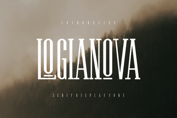 Logianova: A Bold, Authentic Serif Font for Real Branding Work