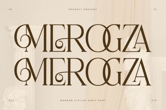 Merogza: A Serif Font That Elevates Your Brand Identity