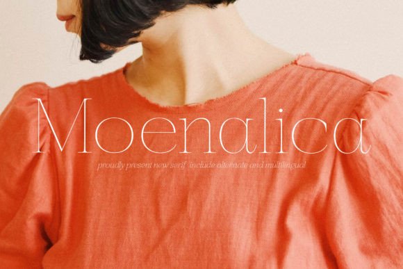 Moenalica: A Serif Font for Elegant Design