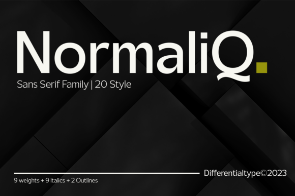 Normaliq: A Modern Sans Serif for Creative Projects