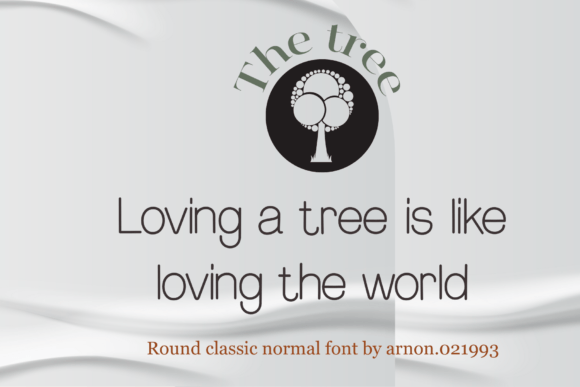 Round Classic Normal Font