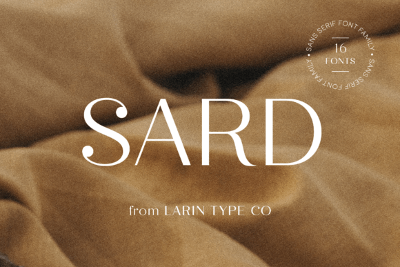 Sard: A Modern Font for Web Design