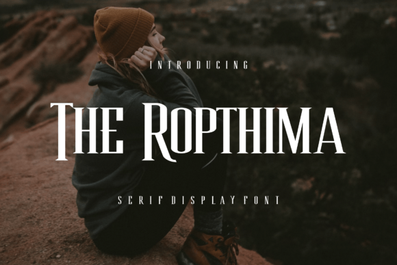 The Ropthima Serif Font for Handmade Brands