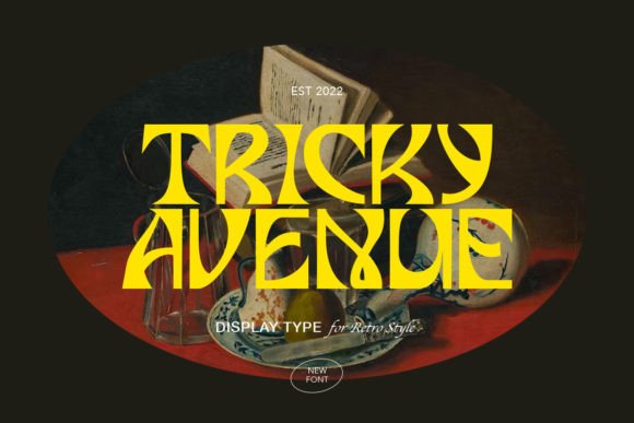 Tricky Avenue: A Serif Font for Editorial Elegance