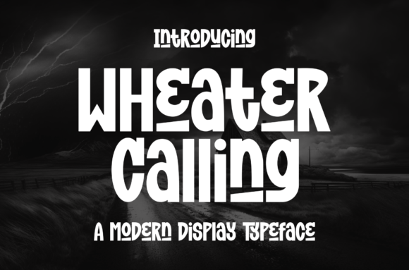 Wheater Calling Font