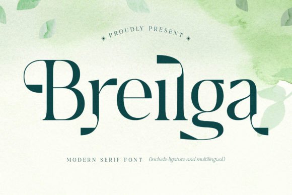 Why Breilga Is the Serif Font That Elevates Small Business Branding